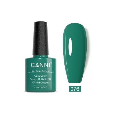 Canni Gel Color System 076 Dark Emerald 7.3ml