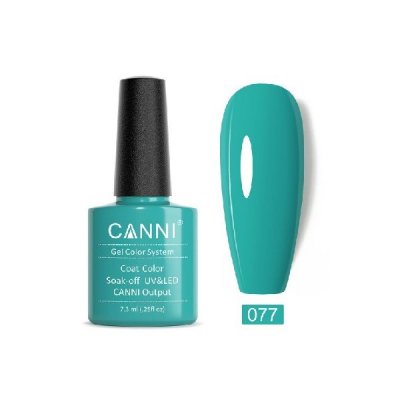 Canni Gel Color System 077 Turquoise 7.3ml