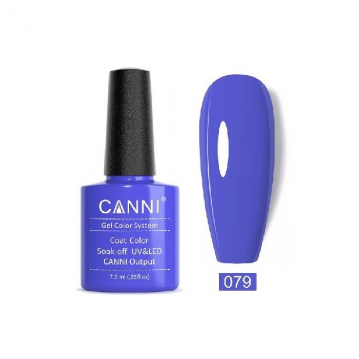 Canni Gel Color System 079 Royal  Blue 7.3ml