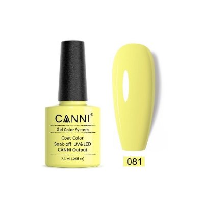 Canni Gel Color System 081 Shock Yellow 7.3ml