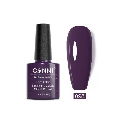 Canni Gel Color System 098 Dirty Purple 7.3ml