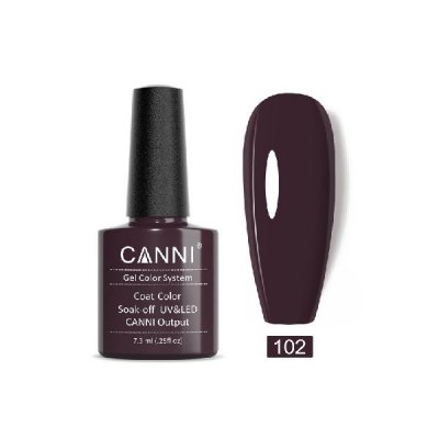 Canni Gel Color System 102 Deep Reddish Brown 7.3ml