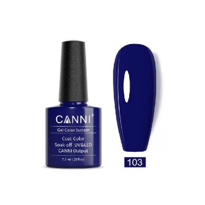 Canni Gel Color System 103 Dark  Blue 7.3ml