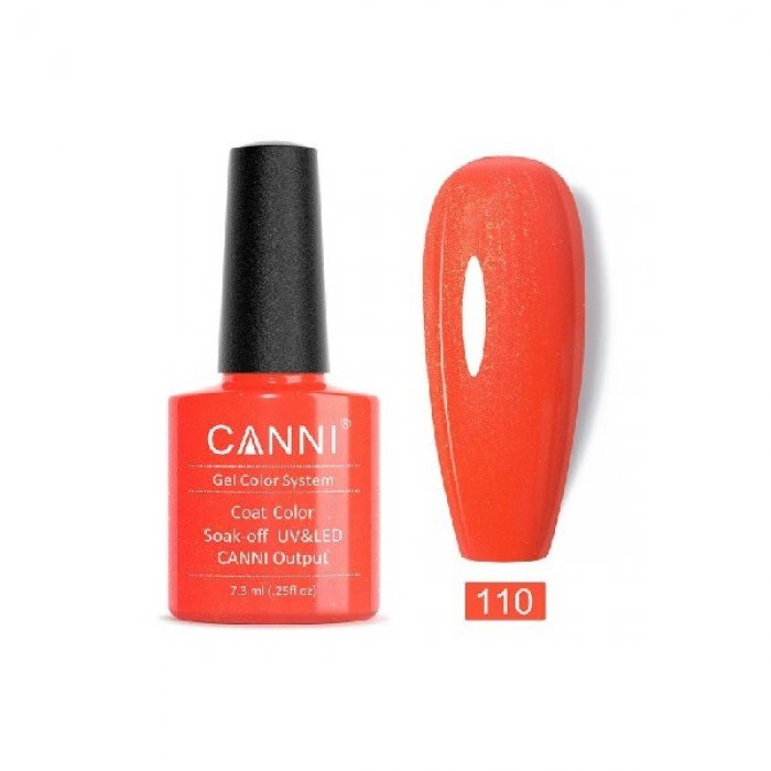 Canni Gel Color System 110 Cinnabar Red 7.3ml