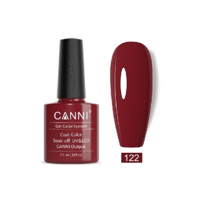 Canni Gel Color System 122 Burgundy Red 7.3ml