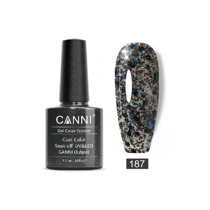 Canni Gel Color System 187 Flickering Night 7.3ml