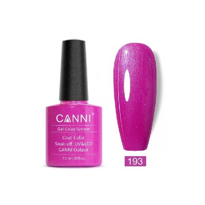 Canni Gel Color System 193 Purple Pearl 7.3ml