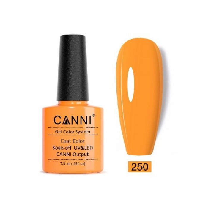 Canni Gel Color System 250 Luminous Orange  7.3ml