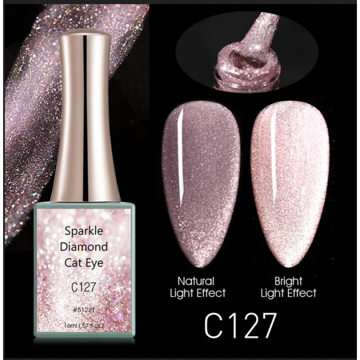 Canni Sparkle Diamond Cat Eye C127 16ml