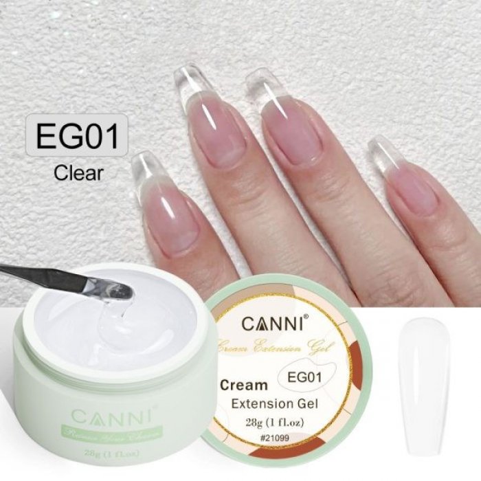 Canni Cream Extension Gel  EG01 28g