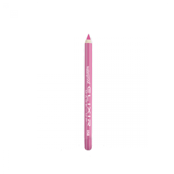 Elixir Make Up Μολύβι Χειλιών Waterproof 058 Hot Pink 1,5gr