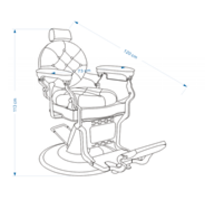 Καρέκλα Barber Jack Taylor JT 3011