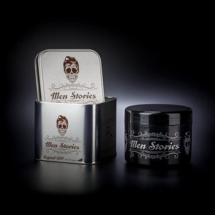 Men Stories Gel Wax G81 Steel Box 500ml