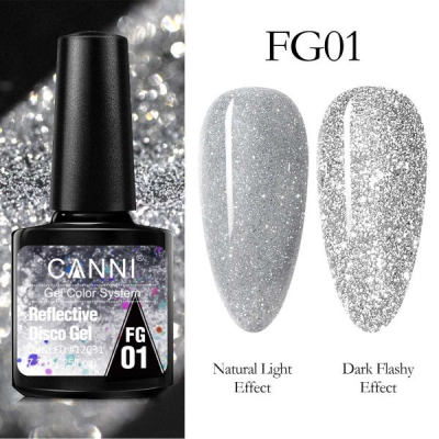 Canni Reflective Disco Gel FG01 7.3ml 