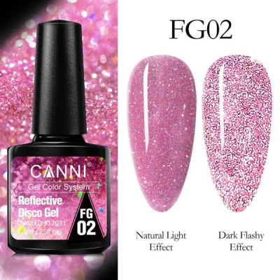 Canni Reflective Disco Gel FG02 7.3ml 