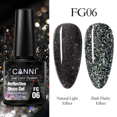 Canni Reflective Disco Gel FG06 7.3ml 
