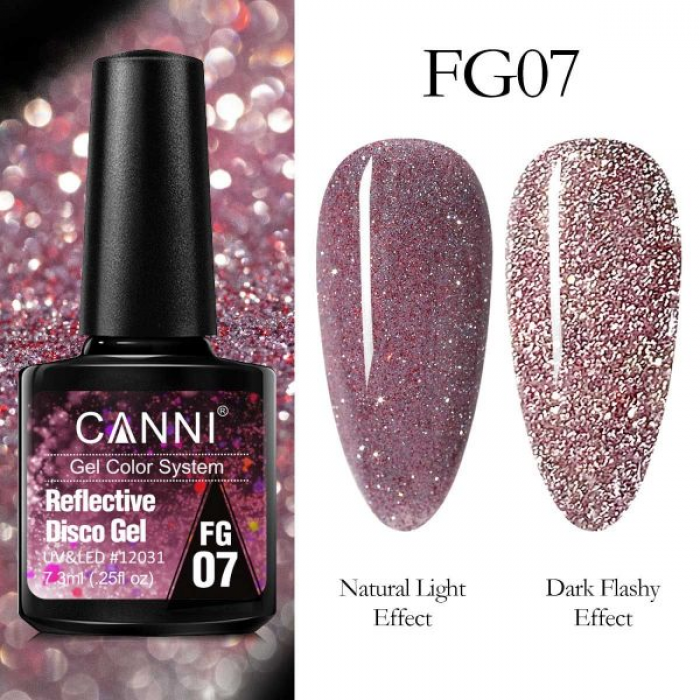 Canni Reflective Disco Gel FG07 7.3ml 