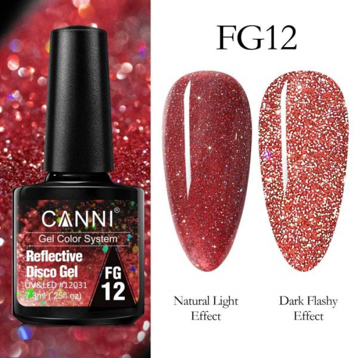 Canni Reflective Disco Gel FG12 7.3ml 