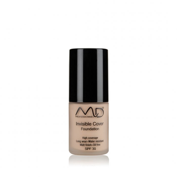 MD Professionnel Invisible Cover Foundation  02  Warm Beige  15ml