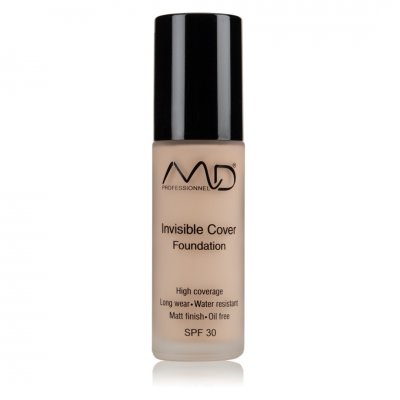 MD Professionnel Invisible Cover Foundation  02  Warm Beige  30ml