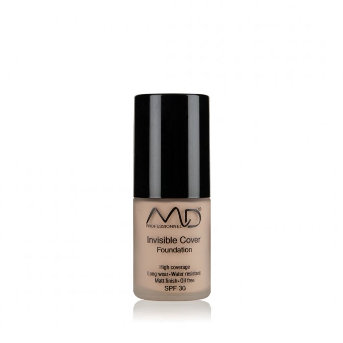 MD Professionnel Invisible Cover Foundation  03 Sand  15ml