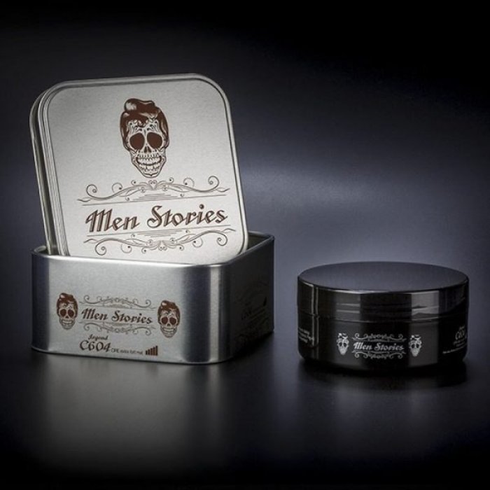 Men Stories  Wax  Matte Effect  C604 Steel Box 150ml