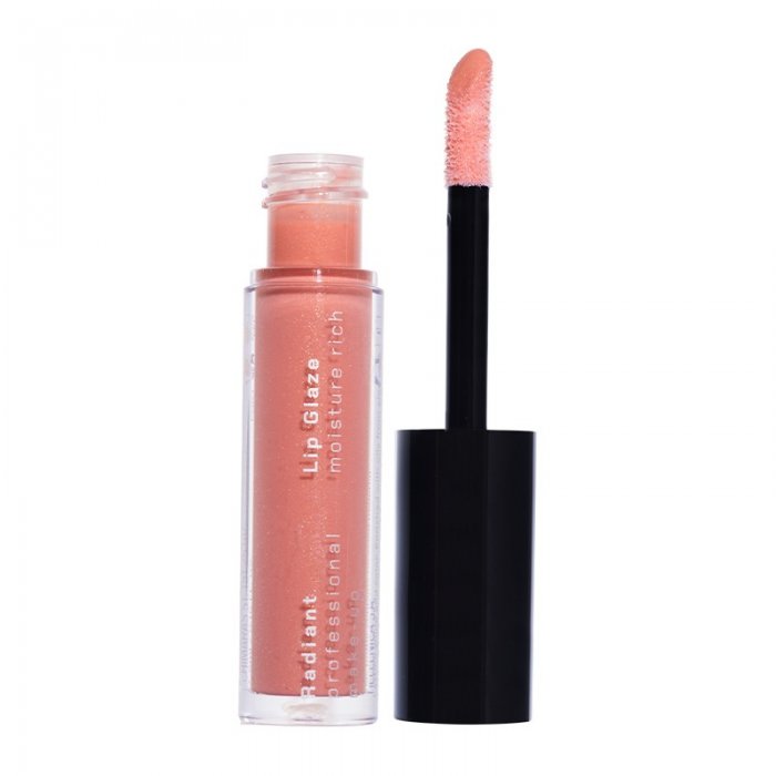 Radiant Professional Lip Glaze 04 Peach Sparkle  5ml