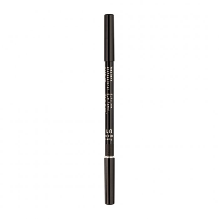 Radiant Professional Softline Waterproof Eye Pencil 01 Pure Black