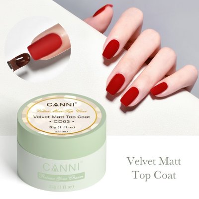 Canni Velvet Matt Top Coat 28g