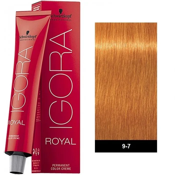 DYEING MY HAIR SOLID COPPER  SCHWARZKOPF IGORA ROYAL 