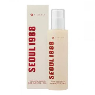 K-Secret Seoul 1988 Essence Snail Mucin 97% & Rice 100ml