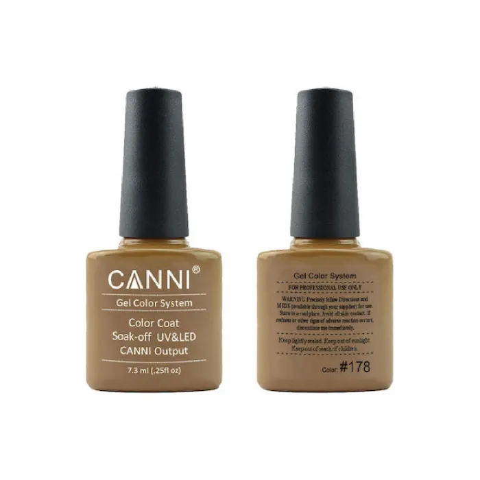 Canni Gel Color System 178 Dark Mustard 7.3ml