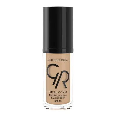 Golden Rose Total Cover 2 in 1 Foundation & Concealer 06 Taupe