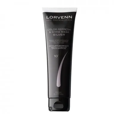 Lorvenn Hair Professionals Color Refresh & Shine Mask Silver 150ml
