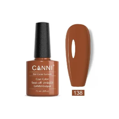 Canni Gel Color System 138 Light Brown 7.3ml