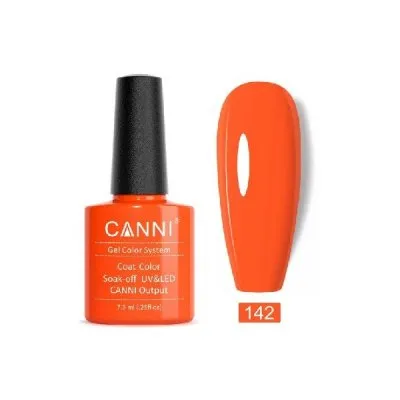 Canni Gel Color System 142 Fluorescent Orange 7.3ml