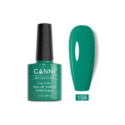 Canni Gel Color System 158 Green Sea 7.3ml