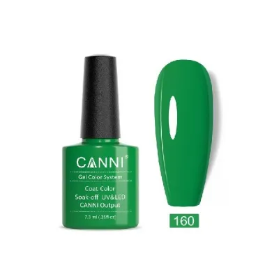 Canni Gel Color System 160 Bright Green 7.3ml